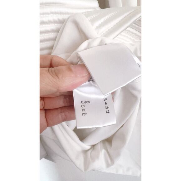 ZHIVAGO Lover Man Cocktail Dress white US6 - Picture 10 of 15